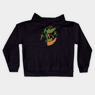 Owl with awl Kids Hoodie